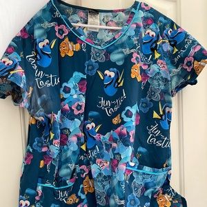 Finding Nemo scrub top
